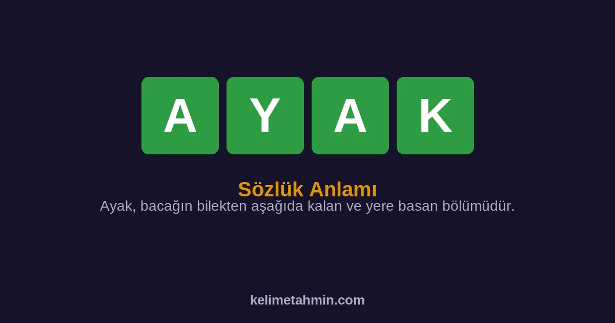 AYAK AYAK — anlamı ve örnek cümleler