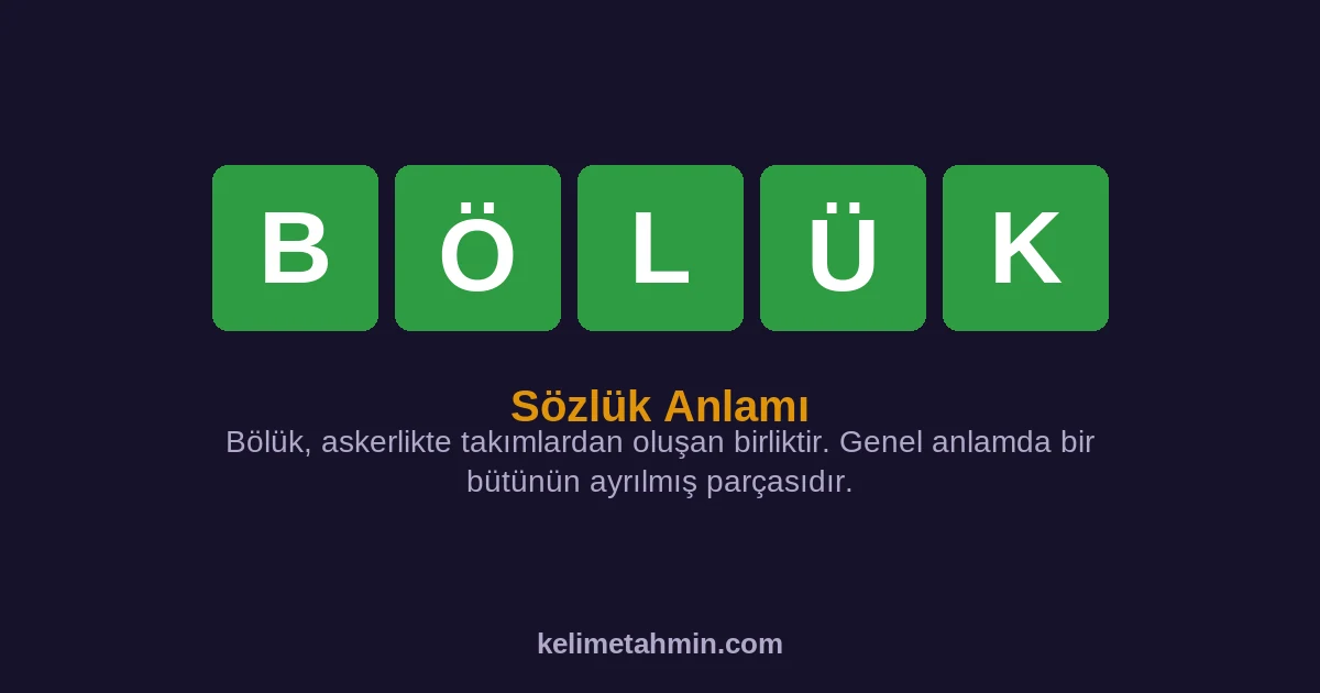 BÖLÜK BÖLÜK — anlamı ve örnek cümleler