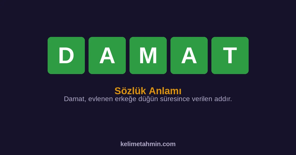 DAMAT DAMAT — anlamı ve örnek cümleler
