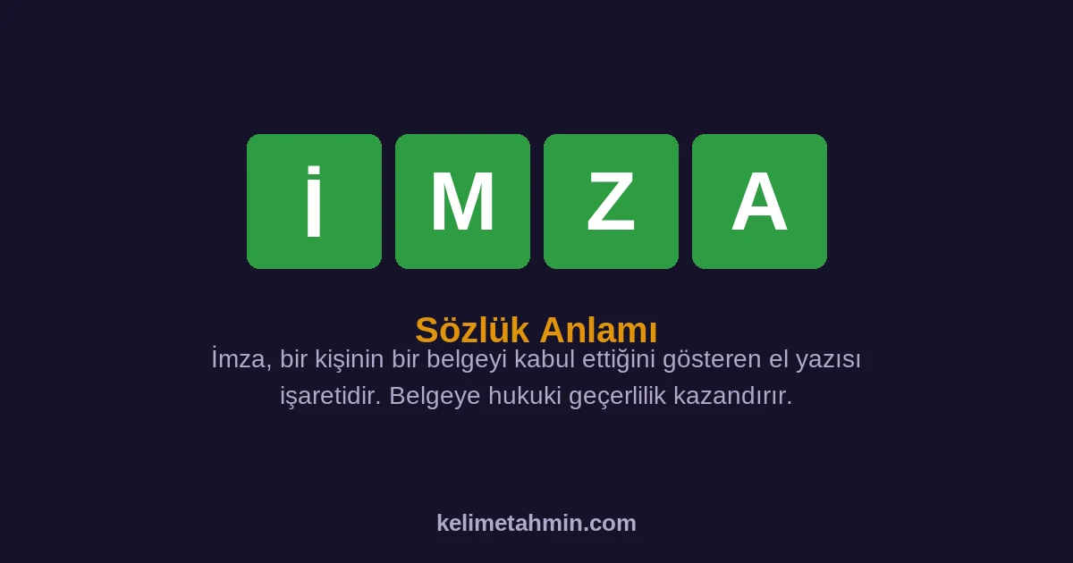 İMZA İMZA — anlamı ve örnek cümleler