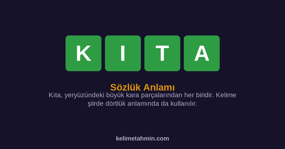 KITA KITA — anlamı ve örnek cümleler