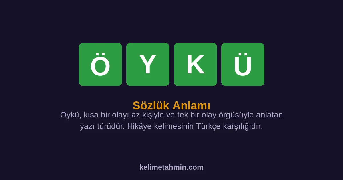 ÖYKÜ ÖYKÜ — anlamı ve örnek cümleler