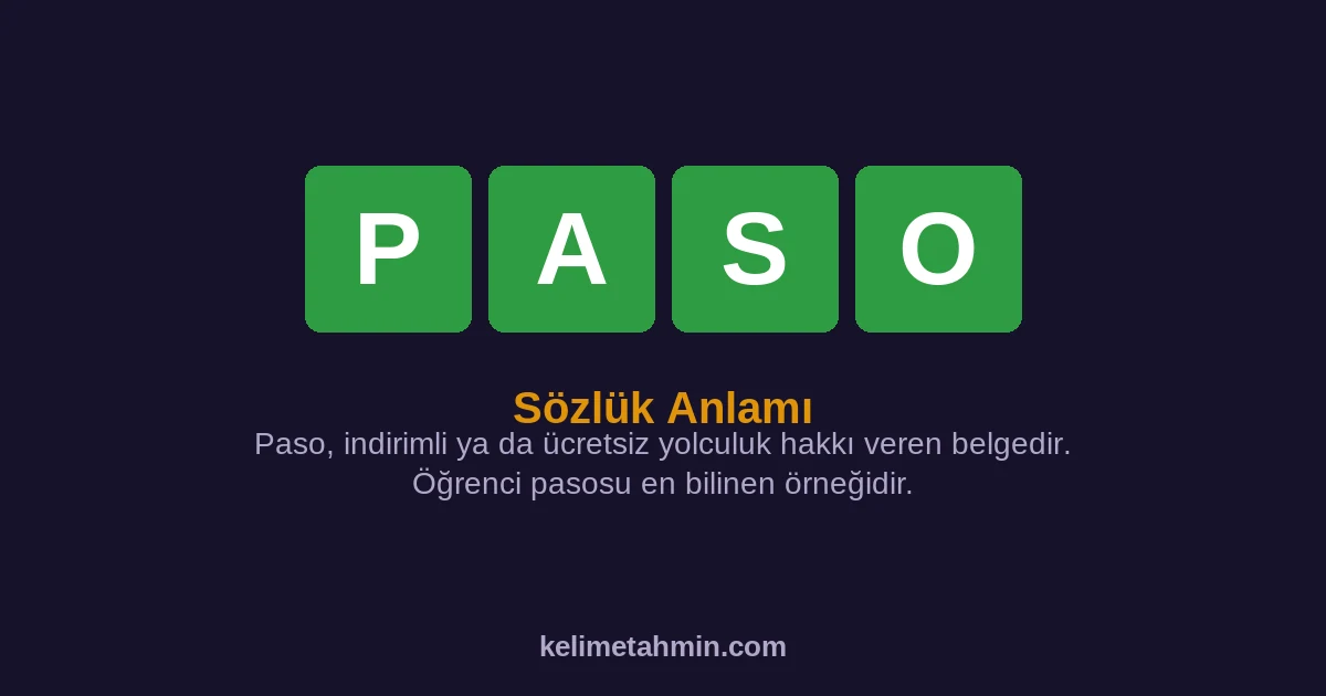 PASO PASO — anlamı ve örnek cümleler