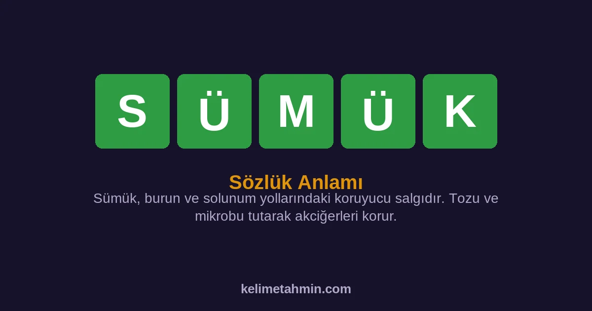 SÜMÜK SÜMÜK — anlamı ve örnek cümleler