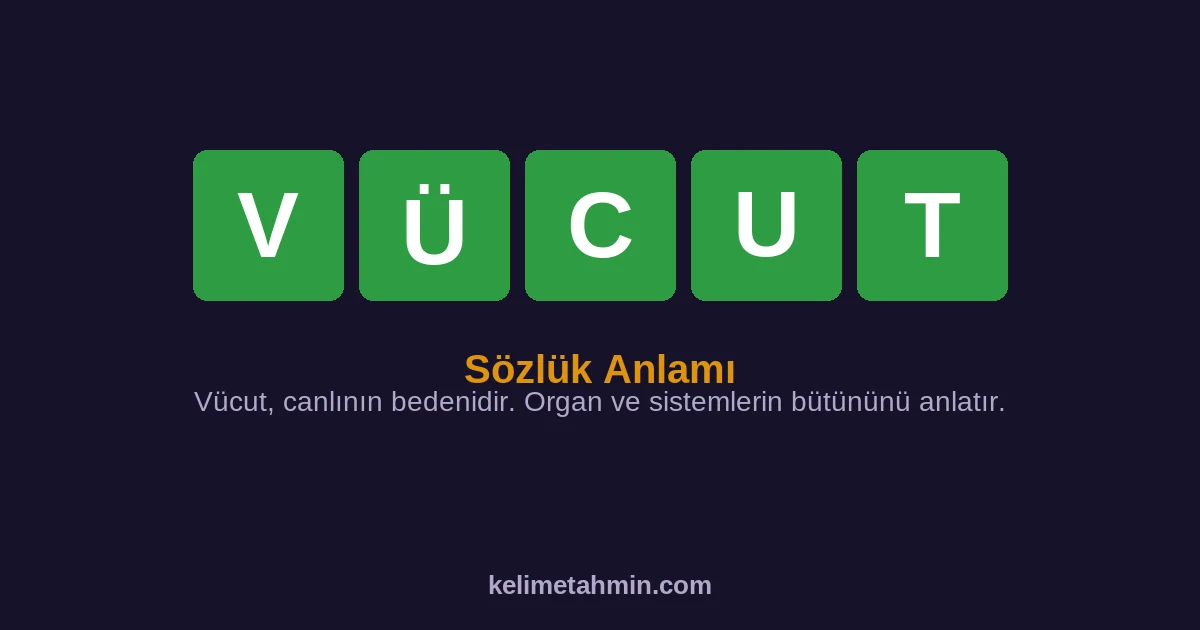 VÜCUT VÜCUT — anlamı ve örnek cümleler